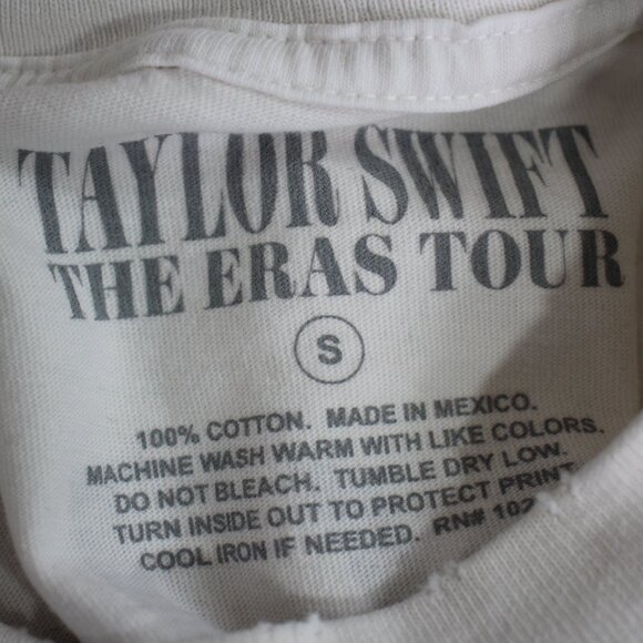Taylor Swift Mens Small The Eras Tour Official Concert T-Shirt NEW R1550 - Picture 8 of 8